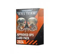 Games Workshop - Warhammer 40 000 - Kill Team : Approved Ops Card Pack (2024-3e édition)