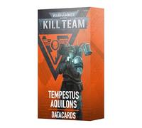 Games Workshop - Warhammer 40 000 - Kill Team : Datacards - Tempestus Aquilons (édition 2024)