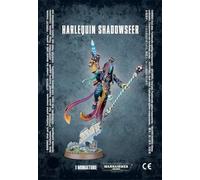 Games Workshop- Warhammer 40 Figurine Arlequin Shadowseer, 99070111002, Black
