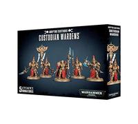 Games Workshop Warhammer 40k - Adeptus Custodes Custodian Wardens, Noir
