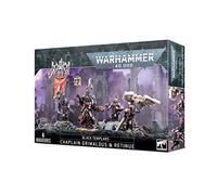 Games Workshop Figurine Warhammer 40k – Black Templars Chapelain Grimaldus et sa suite (FR)