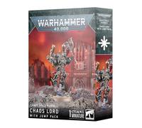Games Workshop - Warhammer 40k Chaos Space Marines : Lord with Jump Pack - Kit de Figurines Miniatures de Table - 26 Composants en Plastique, 1 Base Ronde Citadel de 40 mm - pour Plus de 14 Ans