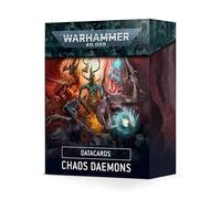 Games Workshop Warhammer 40K - DATACARDS V.9 Chaos DAEMONS (FR)
