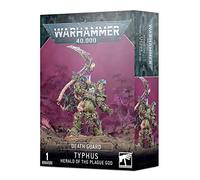 Games Workshop Warhammer 40k - Death Guard Typhus : Typhus - Héraut du Dieu de la Peste 99120102076 Noir