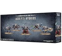 Games Workshop – Warhammer 40k Genestealer Cults Acolyte Hybrids 99120117003 Noir