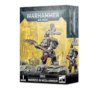 Games Workshop Warhammer 40k - Orks Boss de Guerre en Mega-Armure Noir
