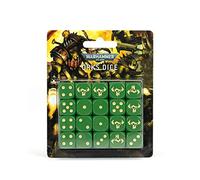 Games Workshop Warhammer 40k - Orks Dice 99220103005 Noir