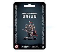 Games Workshop Warhammer 40k - Space Marine du Chaos Lord 99070102014 Noir