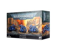 Games Workshop Warhammer 40k - Space Marine Primaris Outriders 99120101285 Noir