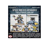 Games Workshop Figurine Warhammer 40k Space Wolves Primaris Upgrades 99070101067 Noir