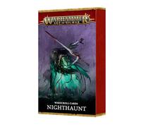 Games Workshop - Warhammer - Age of Sigmar - Cartes Warscroll : Nighthaunt (10e édition 2025)