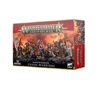 Games Workshop - Warhammer - Age of Sigmar - Les esclaves des ténèbres : Guerriers du Chaos, Teintes Sombres sur Le Thème de Combat (Z. B. Noir, Gris, Rouge)
