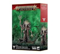 Warhammer AoS - Skaven Vizzik Skour Prophete du Rat Cornu