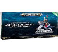Games Workshop - Warhammer AoS - Facile à construire : Stormcast Etermal Astreia Solbright Lord-Arcanum - Jeu de figurines - Age 3+