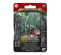 Games Workshop – Warhammer AoS – Gloomspite Gitz Squigboss avec Gnasha-squig