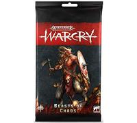 Games Workshop Warhammer AoS Lot de Cartes Warcry : Bêtes du Chaos