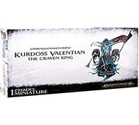 Games Workshop Warhammer AoS - Nighthaunt Kurdoss Valentian, The Craven King GW-91-24 Noir