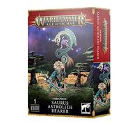 Games Workshop Figurine de collection Seraphon Porteur d'Astrolithe Saurus – Warhammer AoS Schwarz