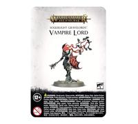 Games Workshop – Warhammer AoS – Soulblight Gravelords Vampire Lord – Noir