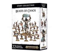 Games Workshop Warhammer AoS - Start Collecting! Beasts of Chaos 99120216010 Noir