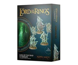 Games Workshop Warhammer Middle Earth - Le Roi des Morts et Porte-Etendards 5011921125630 Noir