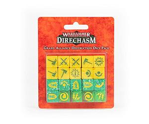 Games Workshop - Warhammer Underworlds - Dés de destruction Grand Alliance