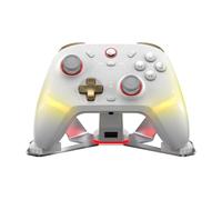 GameSir Cyclone 2 Manette multiplateforme avec gâchettes 2-en-1 Hall & Micro, sticks Mag-Res TMR, taux de rapport de 1000 Hz, éclairage RVB et station de charge pour PC/Switch/iOS/Android (Édition Bun