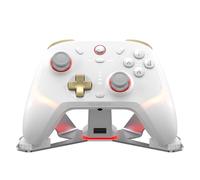 GameSir Cyclone 2 Multiplatform Wireless Controller- TMR Electromagnetic Joysticks&Hall Effect Switch triggers,6-axis Gyro Gaming Controller for Switch/PC/iOS/Android/Steam (Phantom White Bundle)