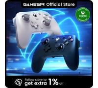 GameSir Manette de jeu G7 HE White – Filaire, vibration intégrée, compatible Xbox/PC