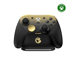 GameSir G7 Pro Manette 1000Hz avec Station de Recharge pour Xbox Series X|S, Xbox One, Windows 10/11 & Android - Joysticks TMR, Gâchettes Réglables & 4 Boutons Programmables - Or