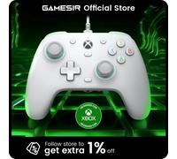 GameSir G7 SE Manette Filaire pour Xbox Series X|S, Xbox One & Windows 10/11, Manette de Jeu Plug and Play avec Joysticks à Effet Hall, Prise Audio 3,5 mm (Pourpre)
