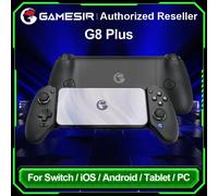 Manette de jeu GameSir G8 Plus pour Nintendo Switch 2/1, Steam, PC, contrôleur de téléphone iOS Android avec joysticks à effet Hall et gâchettes analogiques Black