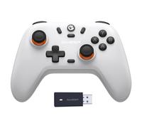 GameSir Manette de Jeu GameSir T4 Nova Lite Domino Blanc Multi-Plateforme à Triple Connectivité pour Nintendo Switch/Android/iOS/PC Windows/Steam