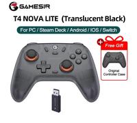 Gamesir Manettes Pc Switch 2 Contrôleur Nova Lite Controle Hall Joystick Efficace Pour Nintendo Switch Steam Téléphone Android Ios-Translucent Noir