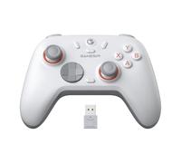 GameSir Nova Lite 2 Contrôleur sans fil avec joysticks et gâchettes à effet Hall, 2.4G & filaire 1000Hz de fréquence d'interrogation, Turbo, GamePad PC compatible PC/Switch/Steam/iOS/Android (Blanc)