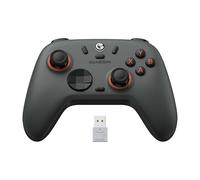 GameSir Nova Lite 2 Contrôleur sans fil avec joysticks et gâchettes à effet Hall, 2.4G & filaire 1000Hz de fréquence d'interrogation, Turbo, GamePad PC compatible PC/Switch/Steam/iOS/Android (gris)