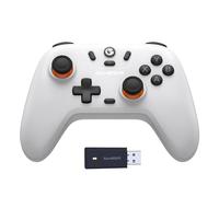 GameSir Nova Lite Manette Sans Fil PC & Switch, Effet Hall (Blanc) | manette de jeu PC pour Windows PC/Switch/Stem/iOS/Android, avec déclencheur à effet Hall, DualVibration, Turbo, Motion
