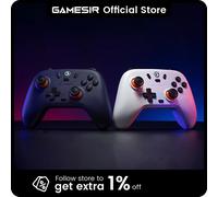 GameSir Nova Lite Switch contrôleur manette de jeu avec effet Hall pour Nintendo Switch iPhone Android téléphone portable PC Stellar White