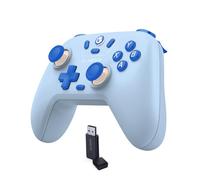 GameSir Nova Lite Wireless Controller - 2.4G & Bluetooth Gamepad for Windows PC, iPhone, Android, Switch & Steam Deck - Hall Effect Triggers, Turbo Function, Rumble Vibration (Sky Blue)