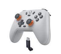 GameSir Nova Lite Wireless Controller - 2.4G & Bluetooth Gamepad for Windows PC, iPhone, Android, Switch & Steam Deck - Hall Effect Triggers, Turbo Function, Rumble Vibration (Ash Gray)
