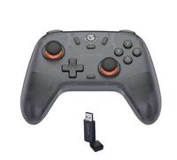 GameSir Nova Lite Wireless Controller - 2.4G & Bluetooth Gamepad for Windows PC, iPhone, Android, Switch & Steam Deck - Hall Effect Triggers, Turbo Function, Rumble Vibration (Translucent Black)