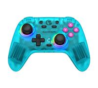 GameSir Nova Wireless Switch Pro Controller pour Switch/Lite/OLED, manettes de jeu à effet Hall, LED RGB, rechargeable 1200mAh, Turbo, programmable, contrôle de mouvement, fonction de réveil(vert)