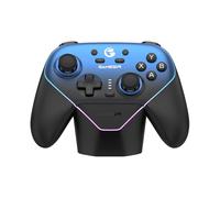 GameSir Super Nova Manette Sans Fil avec Station de Charge - Joysticks à Effet Hall, Gâchettes Réglables - Switch/Switch 2 Gyro, PC, Mobile - Nightfall Blue