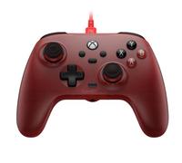 GameSir T7 Manette filaire pour Xbox Series X|S, Xbox One & Windows 10/11, manette de jeu Plug and Play avec effet Hall, joysticks/gâchette Hall Trigger, jack audio 3,5 mm, rouge