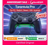 GameSir Tarantula Pro manettes PC pour Nintendo Switch 2 commutateur Android iOS TMR Hall bâtons NFC 6 axes gyroscope 9 bouton Programmable Bundle Edition