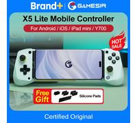GameSir X5 Lite manettes de téléphone portable pour iPhone 16 15 série iPad Mini Android tablette contrôleur effet Hall Joysticks conception Pink