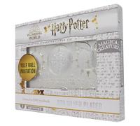 Gamesland Harry Potter - Invitation Bal de Noël - Ticket plaqué Argent Collector