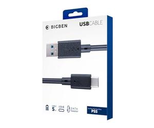 Gamesland Inconnu noname Charging and Data Transfer USB Cable 5m (bigben) Noir