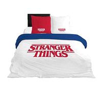 Gamesland Stranger Things - Parure de lit 240x220cm - Logo '100% Coton' NI-006STT-DV-240 Beige