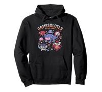 Gamesolotl of The World Diverse Gamer Axolotl Sweat à Capuche